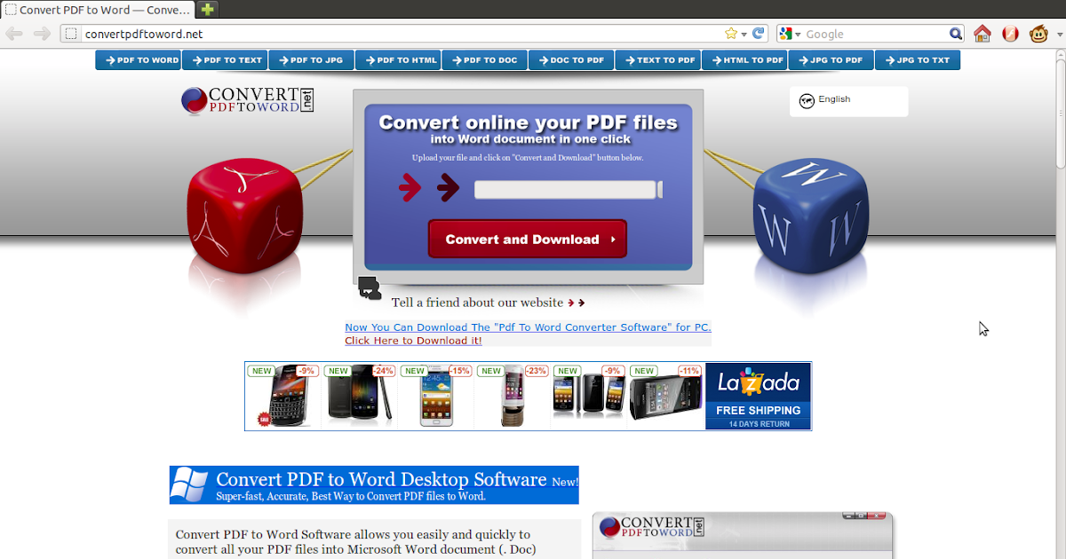 Save web pages as PDF
